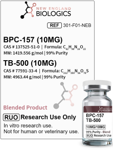 BPC-157 10mg TB-500 10mg Blend